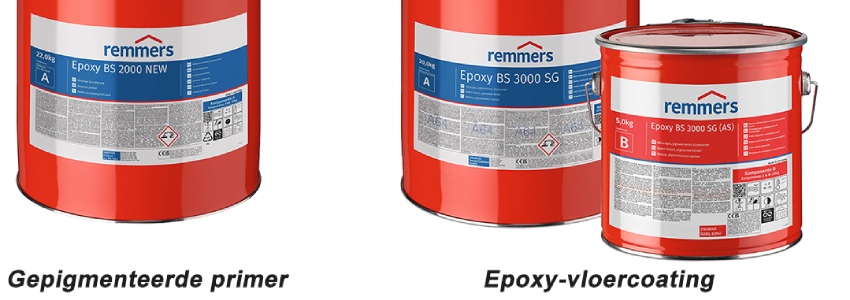 Het verschil tussen grondering en vloercoating Epoxy vloercoating en gepigmenteerde primer