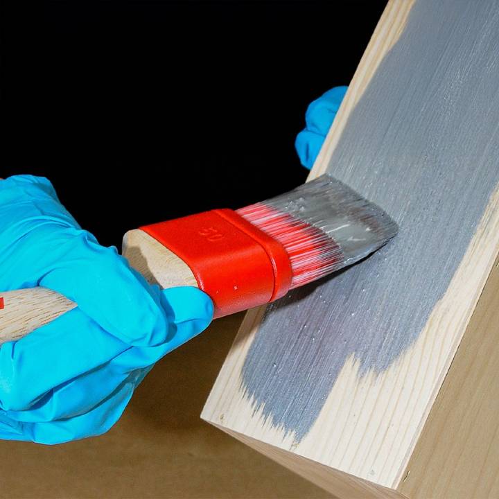 Metallic Lakverf binnen