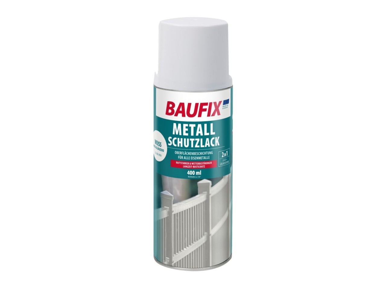 Metaalbeschermende Spuitlak wit