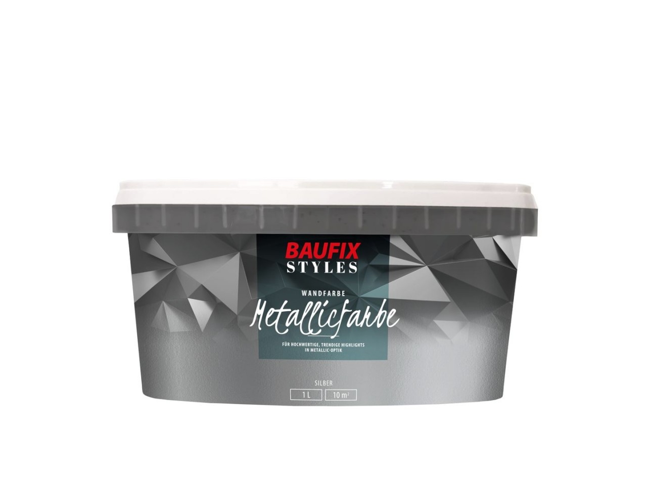 Metallic Verf zilver 1 Liter 