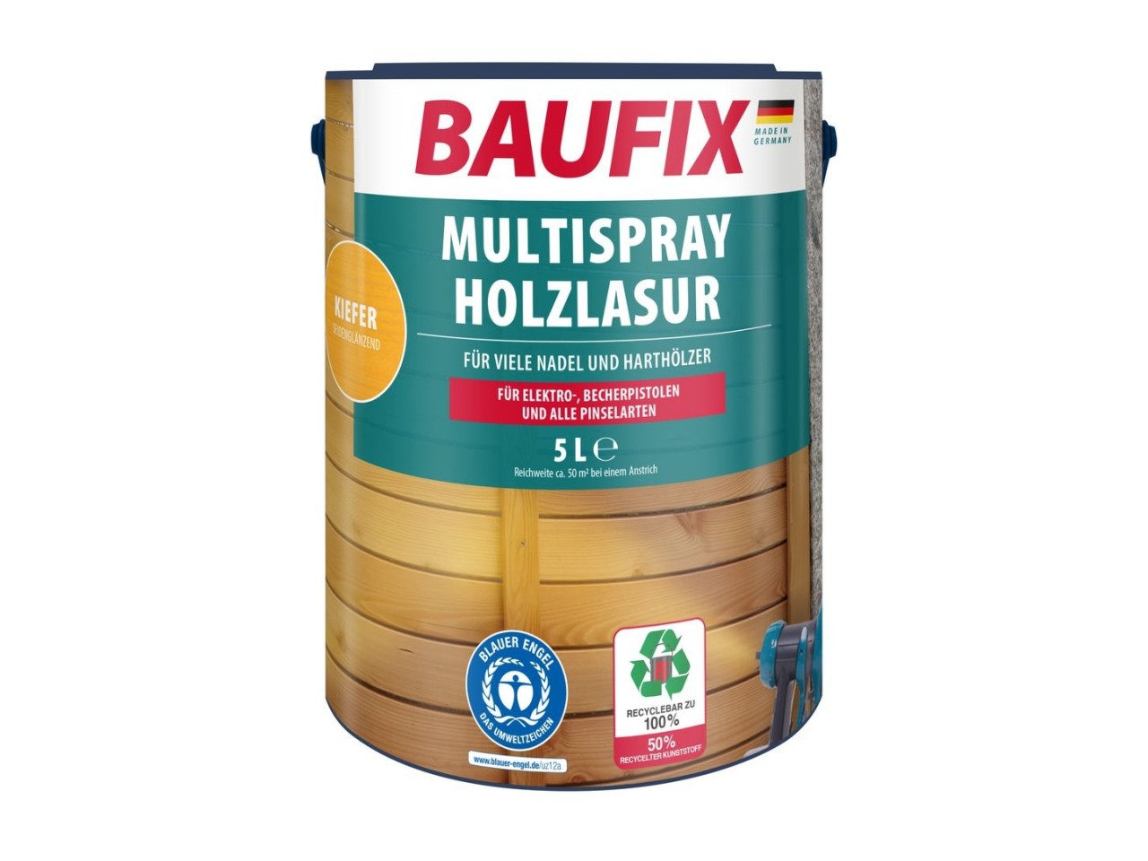 Multispray Houtbeits grenen 5 Liter