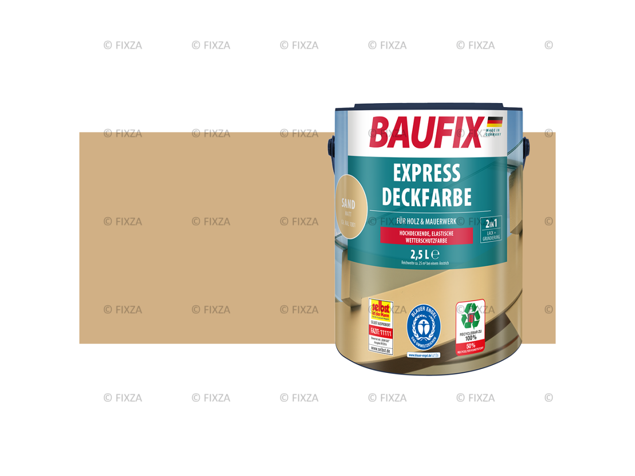 Express Dekkende lakverf zand 2,5 Liter