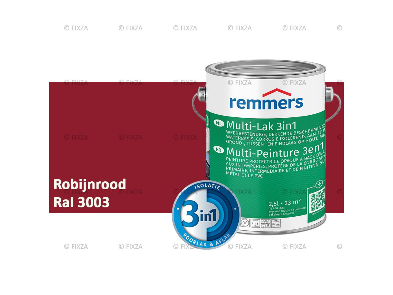 fixza-remmers-multi-lak-3in1-lakverf-robijnrood-2,5liter