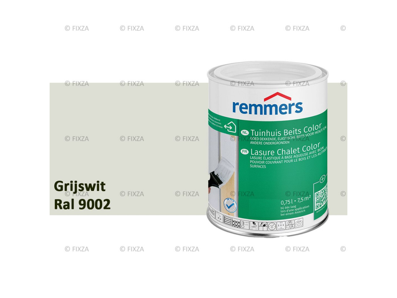 fixza-remmers-tuinhuis-beits-color-ral-9002-grijswit-0,75liter