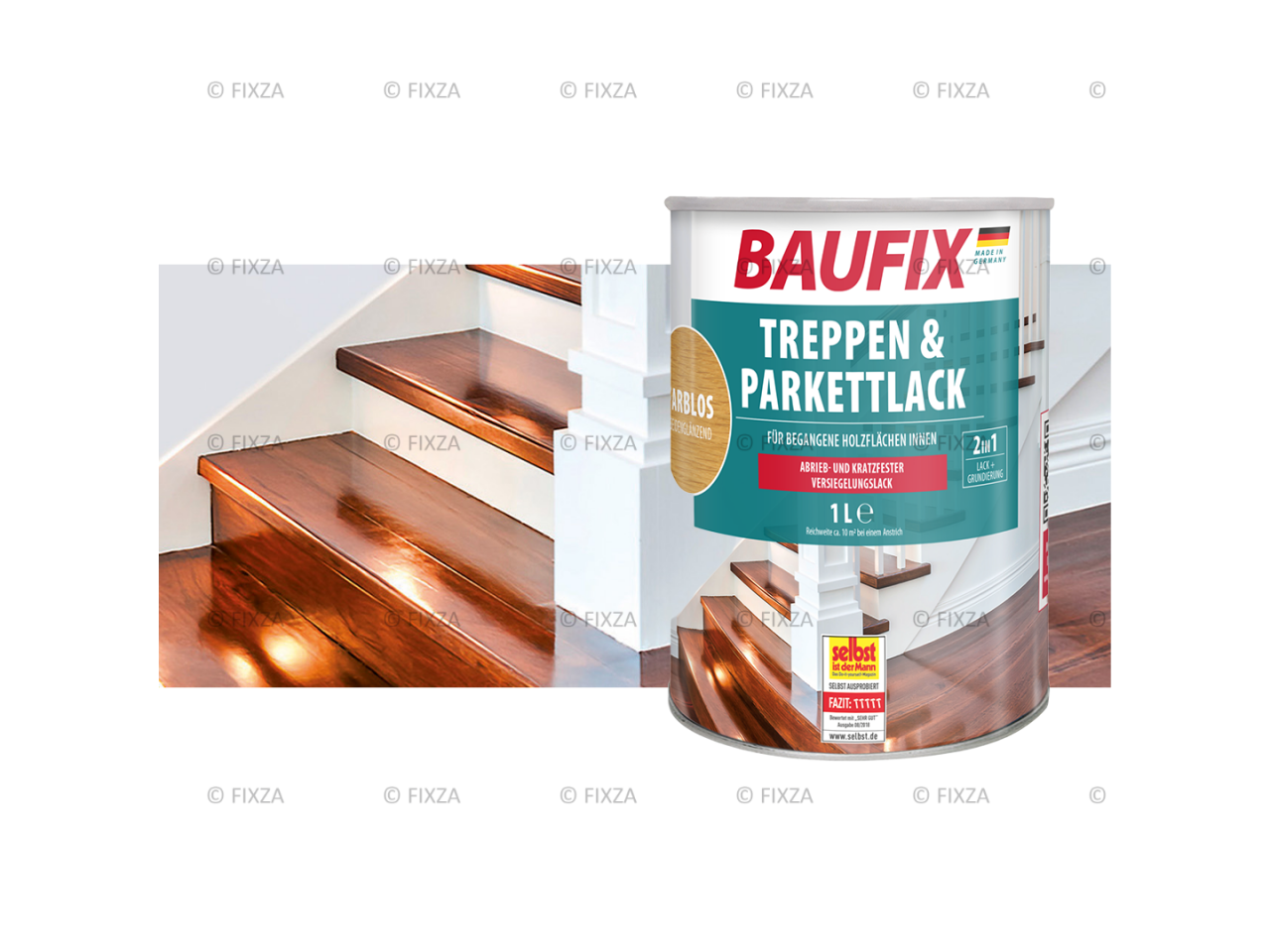 Trap & Parketlak zijdeglans 1 Liter