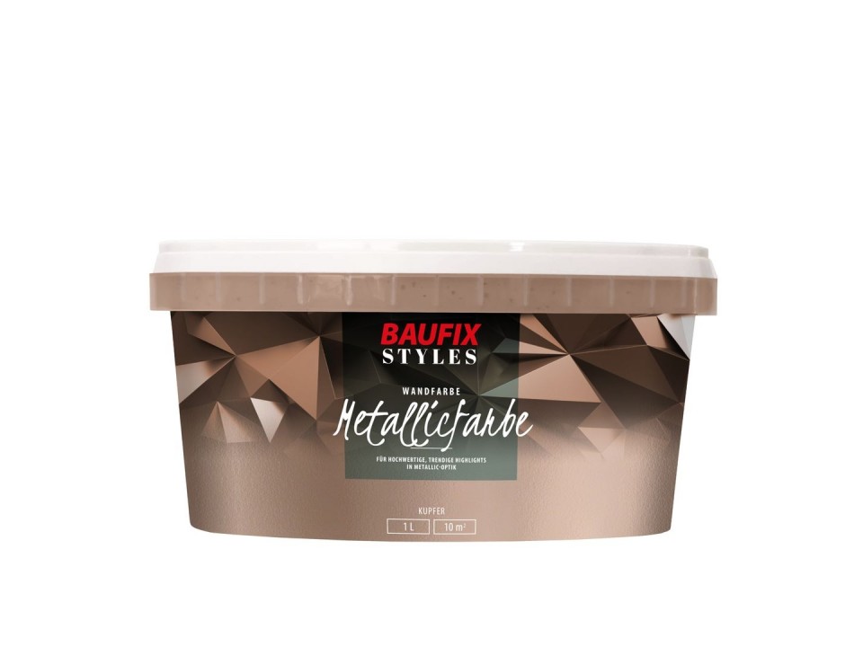 Metallic Verf koper 1 Liter 