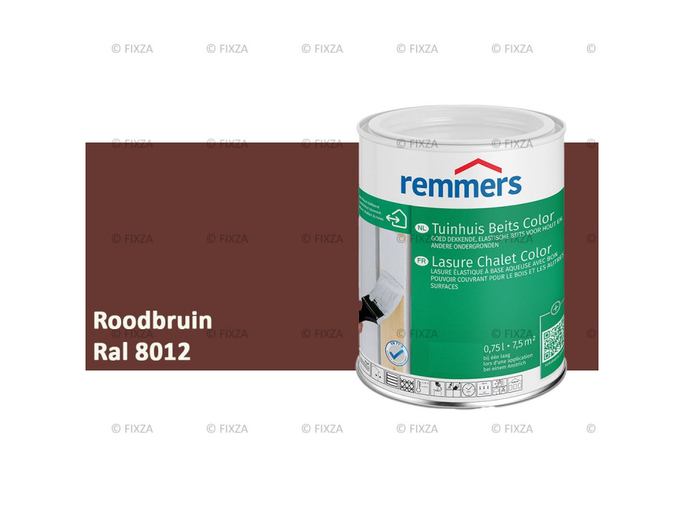 fixza-remmers-tuinhuis-beits-color-ral-8012-roodbruin-0,75liter