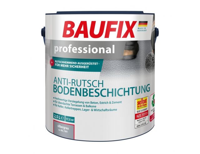 Antislip vloercoating zilvergrijs 2,5 Liter