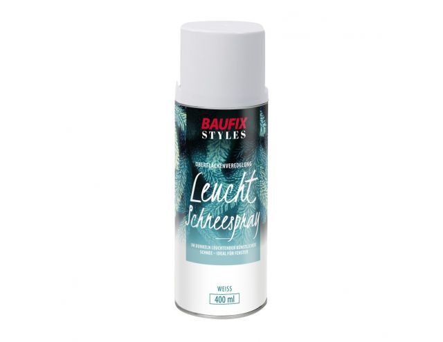 Lichtgevende sneeuwspray 400 ml