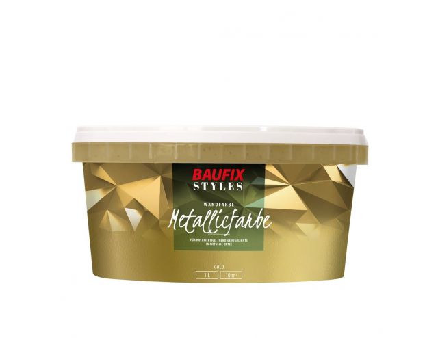 Metallic Verf goud 1 Liter