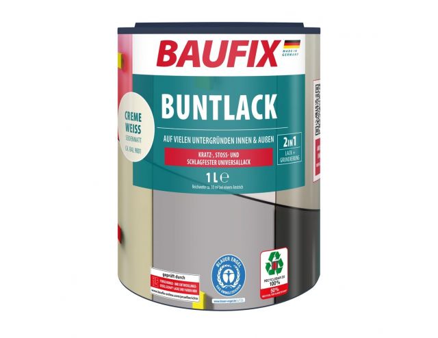 Multi- Lakverf crème wit 1 Liter
