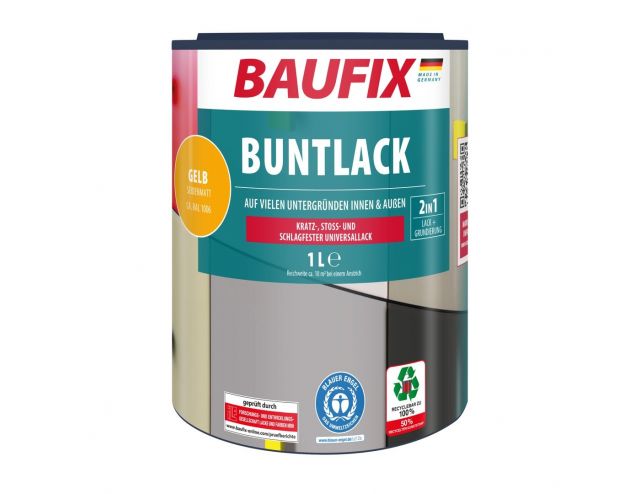 Multi- Lakverf geel 1 Liter