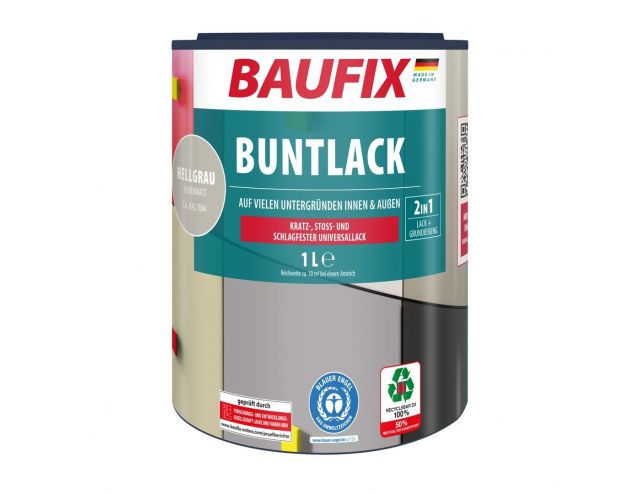 Multi- Lakverf lichtgrijs 1 Liter