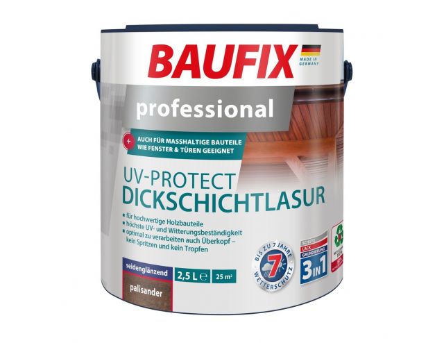 Prof UV-Protect diklaag Lazuur palissander 2,5 Liter