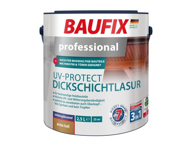 Prof UV-Protect diklaag Lazuur licht eiken 2,5 Liter