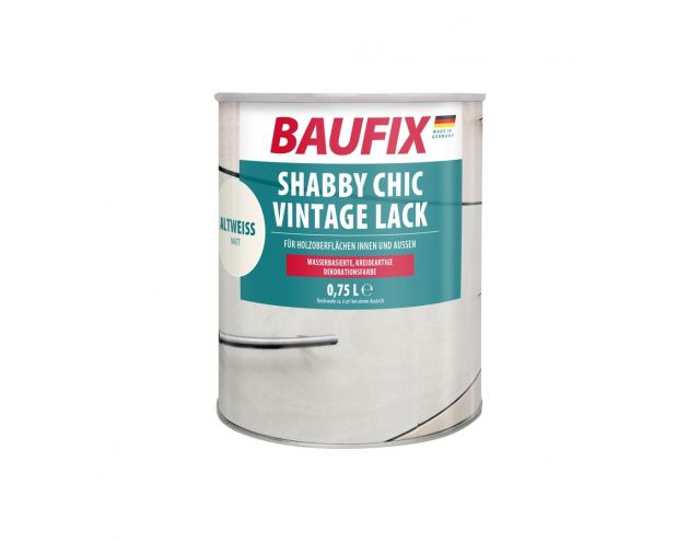Shabby Chic Vintage lak oud wit 0,75 Liter