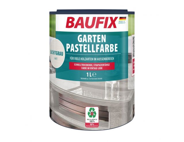 Tuin - & Steigerhoutbeits lichtgrijs 1 Liter