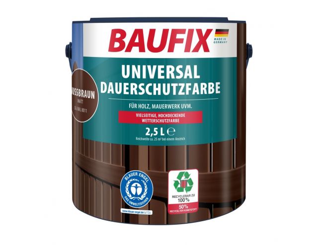 Universele Dekkende Tuinbeits notenbruin 2,5 Liter