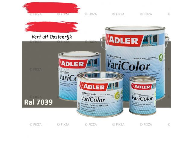 ADLER Varicolor 2in1 RAL 7039 Kwartsgrijs – Lakverf voor op Hout, Metaal en Kunststof