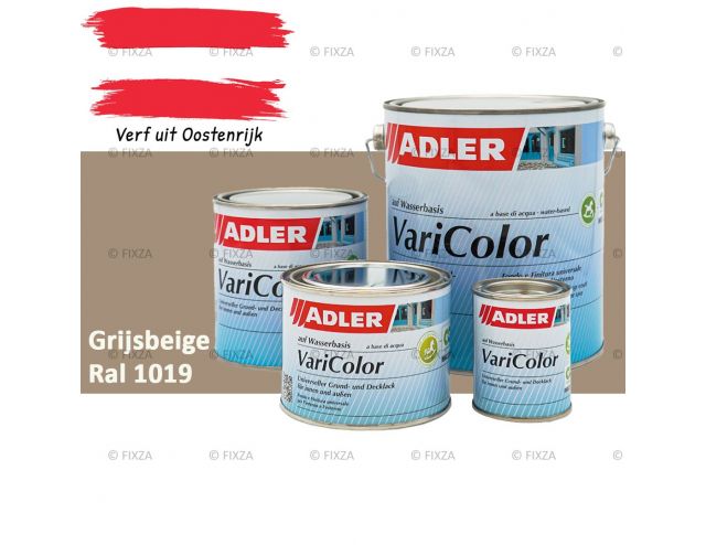 ADLER Varicolor 2in1 RAL1019 Grijsbeige – Lakverf voor op Hout, Metaal en Kunststof
