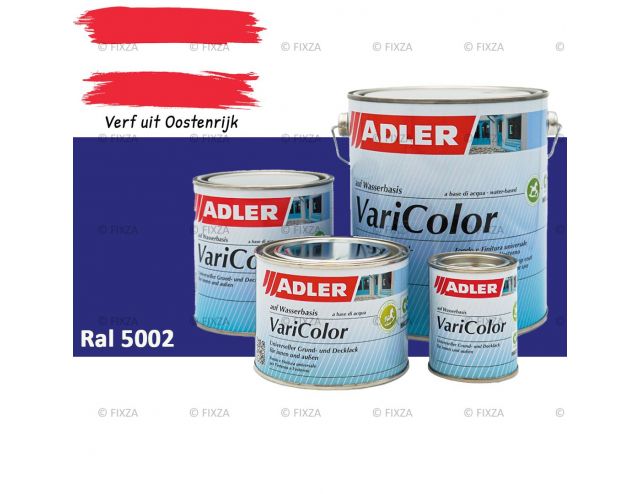 ADLER Varicolor 2in1 RAL 5002 Ultramarijn Blauw – Lakverf voor op Hout, Metaal en Kunststof
