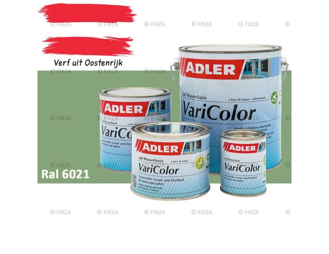 ADLER Varicolor 2in1 RAL 6021 Bleekgroen – Lakverf voor op Hout, Metaal en Kunststof