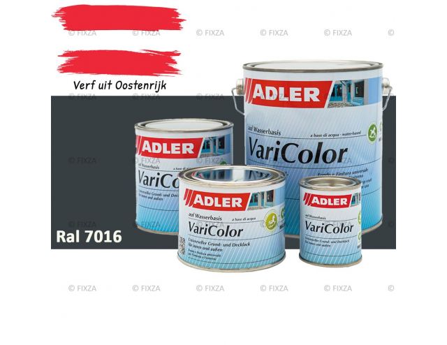 ADLER Varicolor 2in1 RAL 7016 Antracietgrijs – Lakverf voor op Hout, Metaal en Kunststof