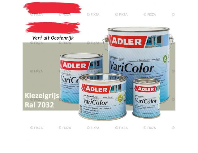 ADLER Varicolor 2in1 RAL 7032 Kiezelgrijs   – Lakverf voor op Hout, Metaal en Kunststof