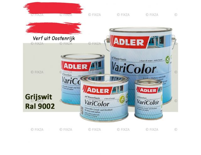 ADLER Varicolor 2in1 RAL 9002 Grijswit – Lakverf voor op Hout, Metaal en Kunststof