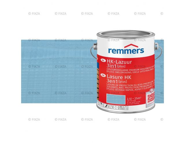 HK-Lazuur 3in1 Plus Houtbeits friesenblau-duifblauw, premium houtbeschermende beits 