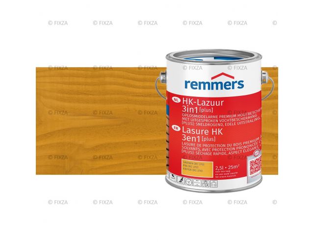 HK-Lazuur 3in1 Plus Houtbeits grenen, premium houtbeschermende beits 