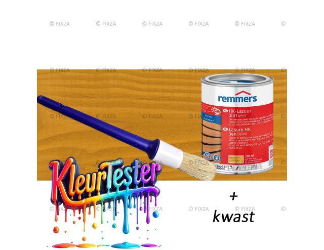Kleurtester HK-Lazuur 3in1 Plus Houtbeits grenen, premium houtbeschermende beits 