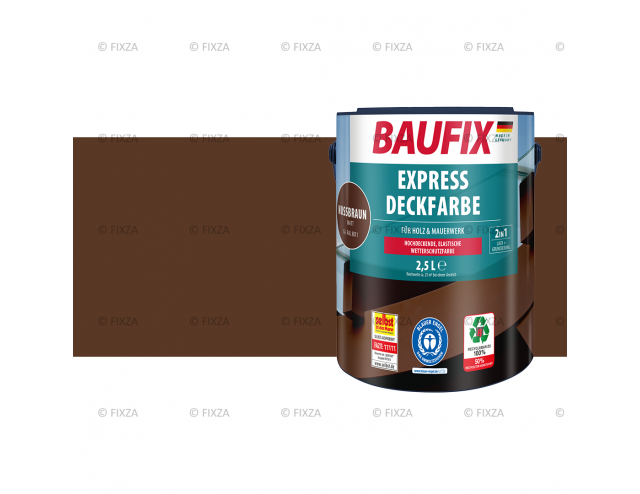 Express Dekkende lakverf notenbruin  2,5 Liter