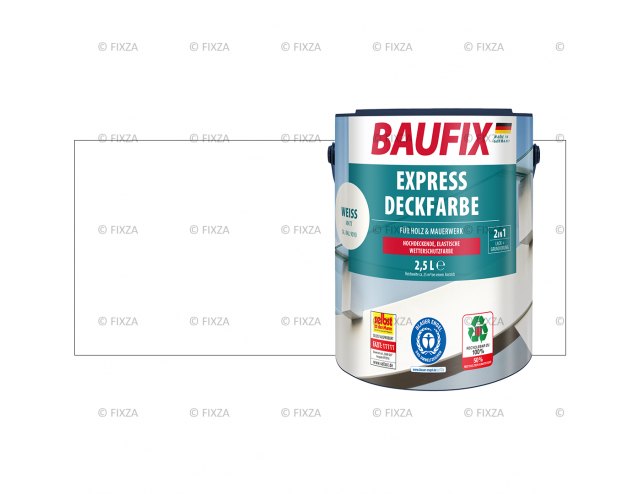 Express Dekkende lakverf wit 2,5 Liter