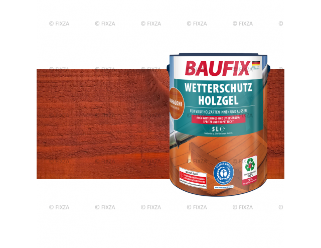 Houtbeschermende Gel- Beits mahonie 5 Liter