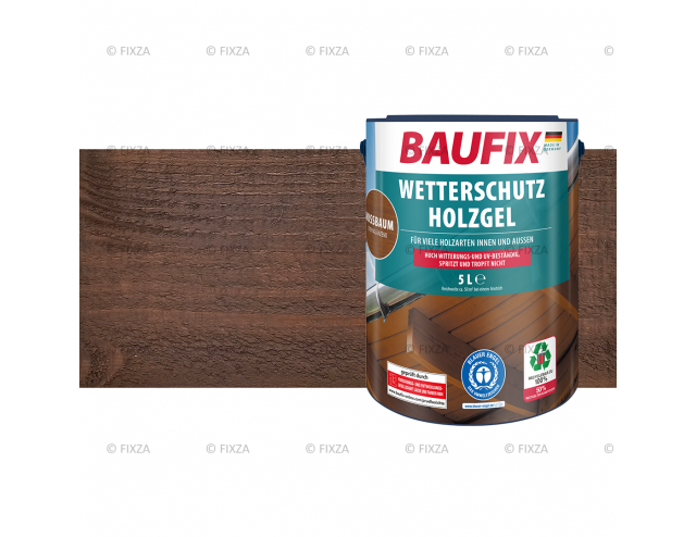 Houtbeschermende Gel- Beits notenbruin 5 Liter