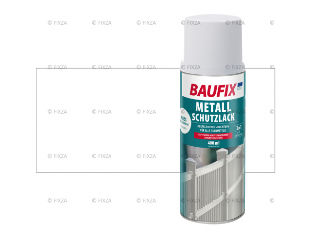 Metaalbeschermende Spuitlak wit 400 ml