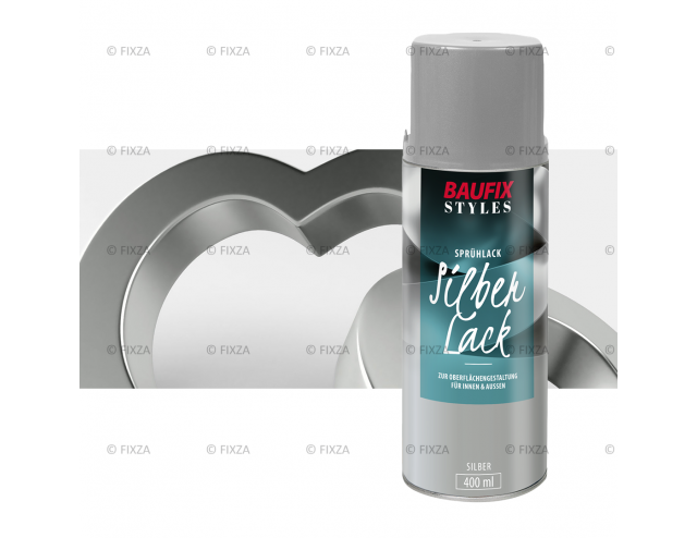 Metallic zilver lak 400 ml