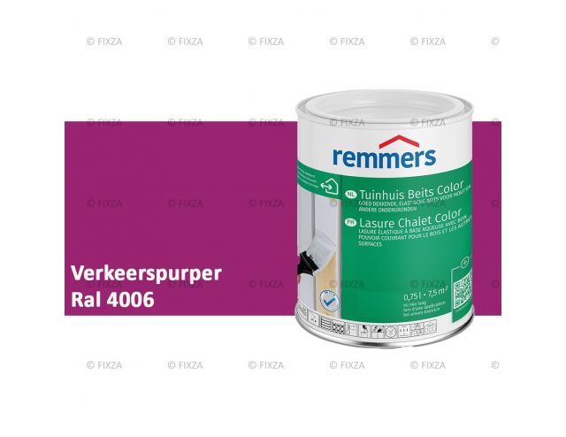 Tuinhuis beits Color RAL 4006 Verkeerspurper, voor Hout, Metaal en Kunststof