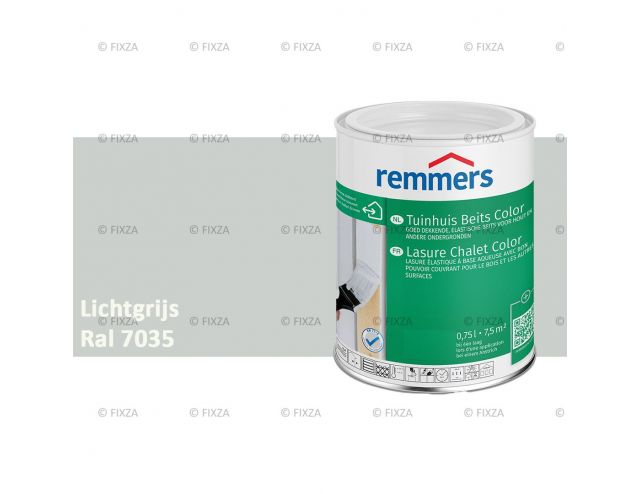Tuinhuis beits Color RAL 7035 Lichtgrijs, voor Hout, Metaal en Kunststof