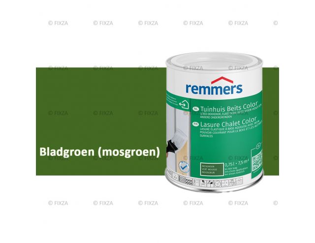 Tuinhuis beits Color Bladgroen-Mosgroen, voor Hout, Metaal en Kunststof