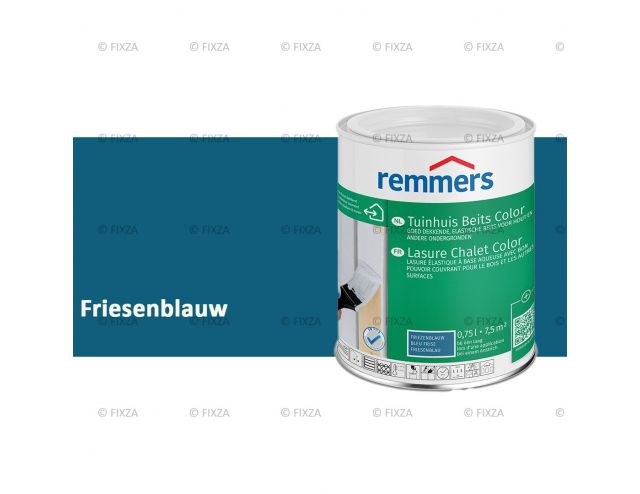 Tuinhuis beits Color Friesenblauw, voor Hout, Metaal en Kunststof
