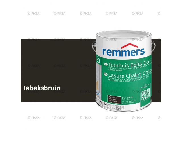 Tuinhuis beits Color Tabaksbruin, voor Hout, Metaal en Kunststof