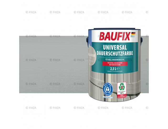 Universele Dekkende Tuinbeits lichtgrijs 2,5 Liter