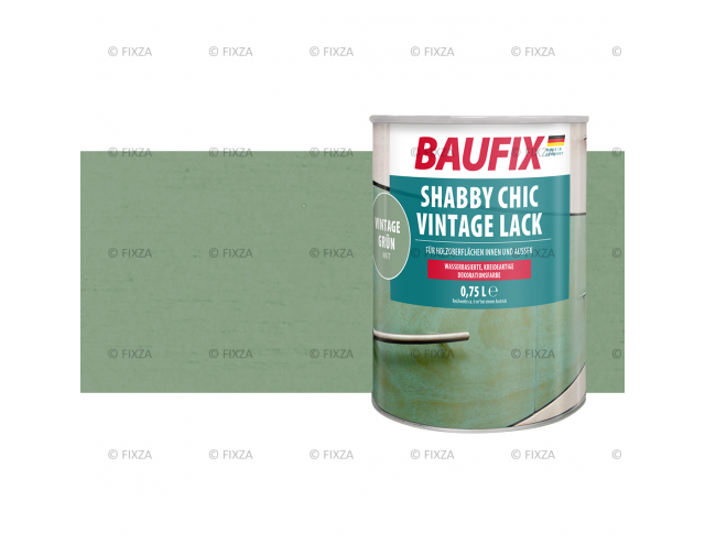 Shabby Chic Vintage lak oud groen 0,75 Liter
