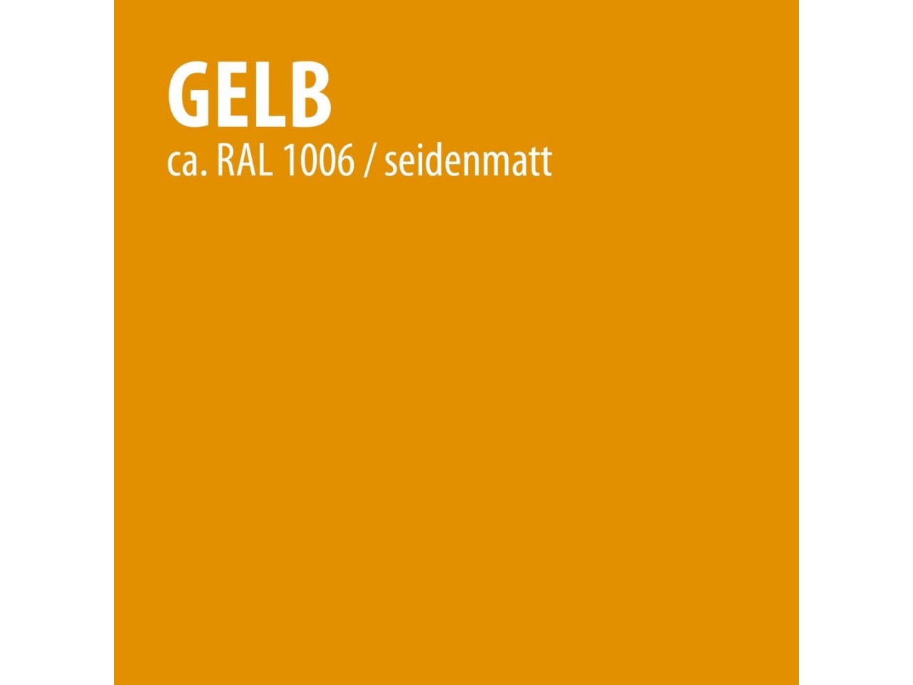Multi- Lakverf geel 1 Liter