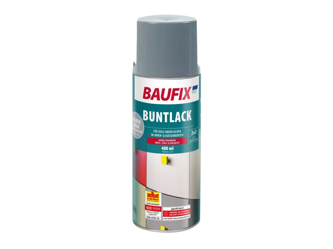 Multi- spuitlak zilvergrijs