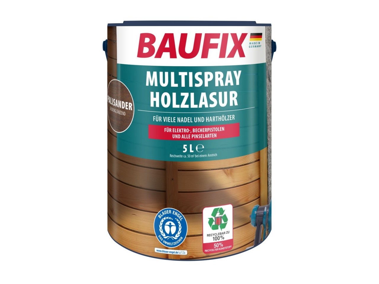 Multispray Houtbeits palissander 5 Liter