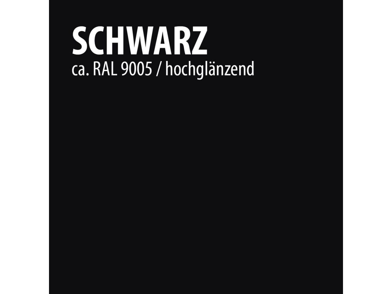 Spuitlak hoogglans zwart