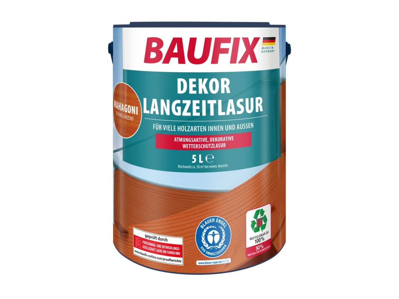 Deco Houtbeits mahonie 5 Liter